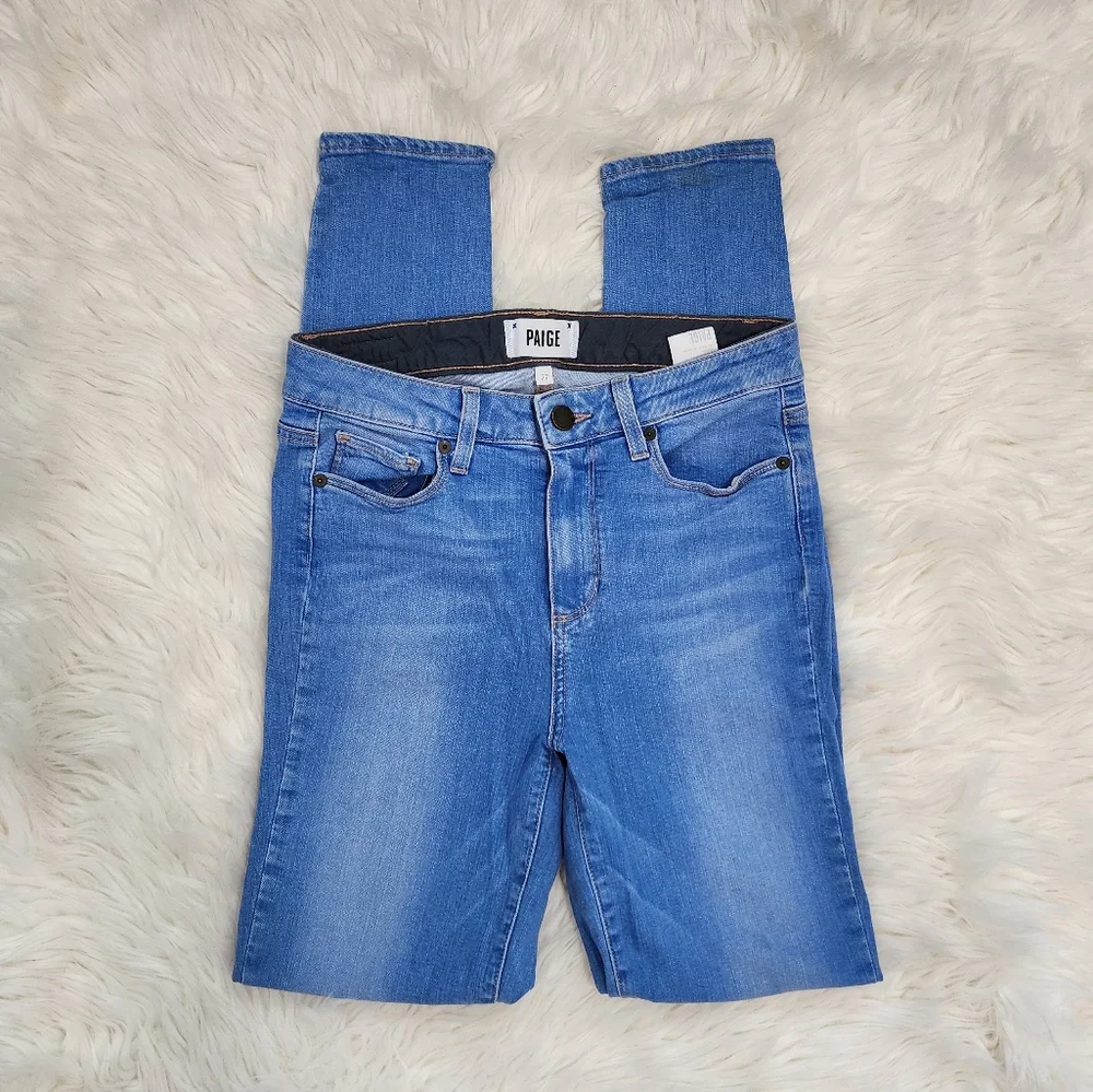 Paige High Waisted Skinny Jeans! - Picture 5 of 7
